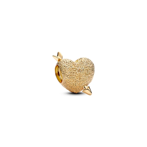 Pandora Moments Cupid's Heart Gold Arrow-Charm aus 14-karätigem Gold