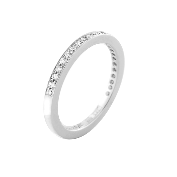Sofia Eternity Ring 0,25 ct White Gold von Nordic Spectra, Schneller Versand - Nordicspectra.de
