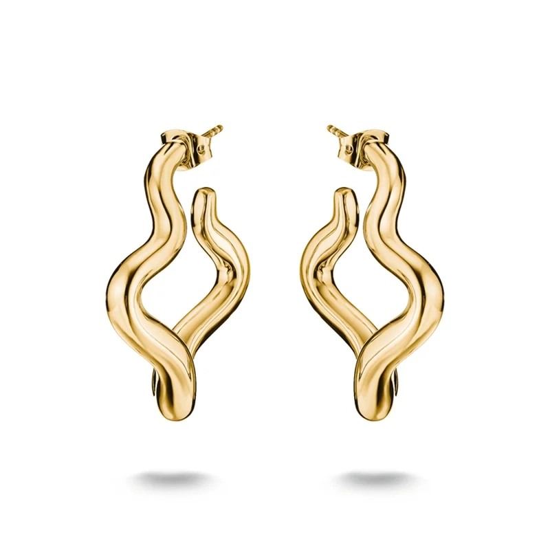 Thomas Sabo - Creoler i Vågform Guld
