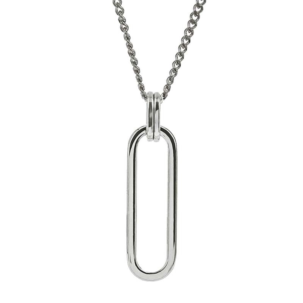 CHANIA Big Halsband Stål - Astrid & Agnes - Snabb frakt & paketinslagning - Nordicspectra.se