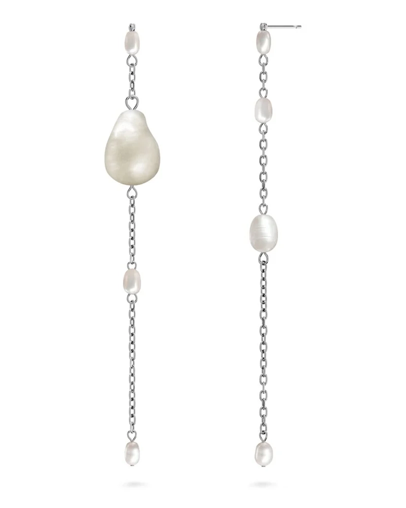 Ocean Earrings L Steel - Edblad - Snabb frakt & paketinslagning - Nordic Spectra