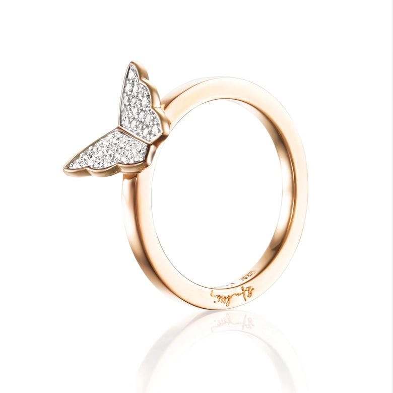 Efva Attling - Little Miss Butterfly & Stars Ring