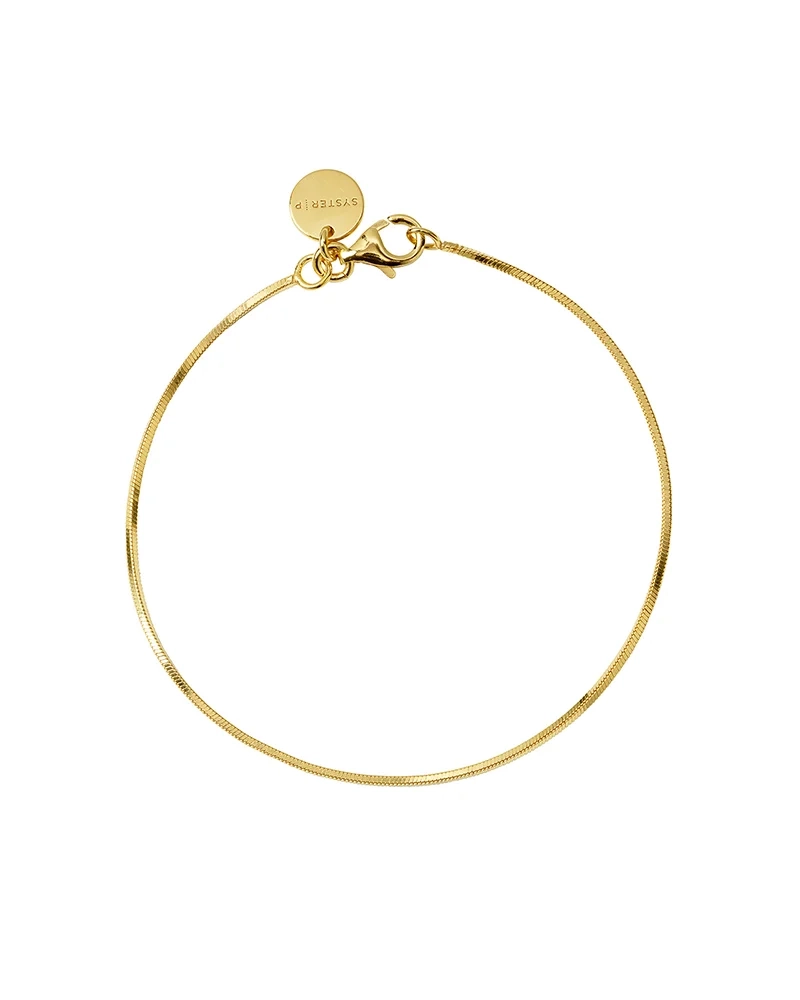 Syster P - Sheer Mirror Bracelet Gold
