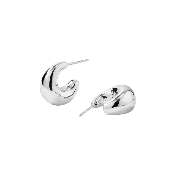 Bolded Little Sis Earrings Silver - Syster P - Snabb leverans & Gratis paketinslagning - Nordic Spectra
