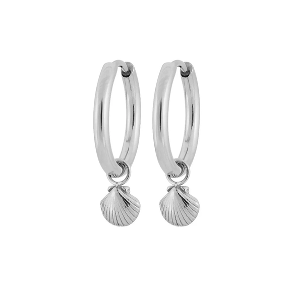 Beachcomber Shell Hoops Steel - Edblad - Snabb frakt & paketinslagning - Nordic Spectra