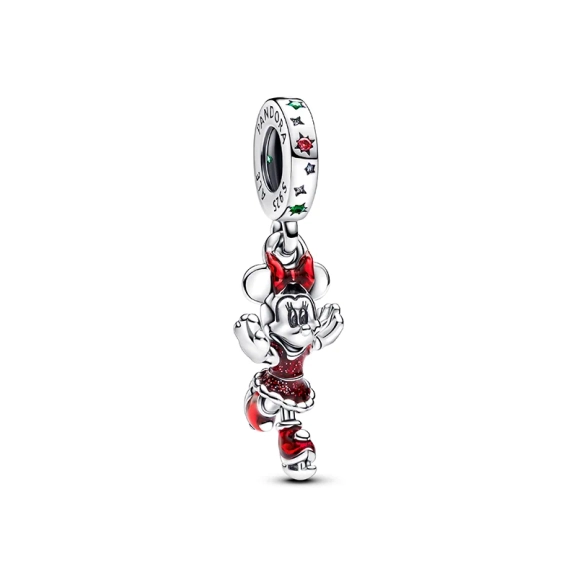 Minnie Maus Eislaufen Charm-Anhänger - PANDORA - Nordic Spectra