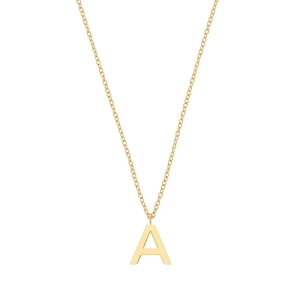 Letter Necklace A-Ö Gold - Edblad - Snabb leverans - Gratis paketinslagning