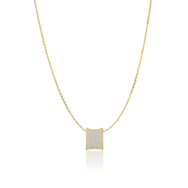 Felline Concavo Pendant Gold Sif Jakobsilta