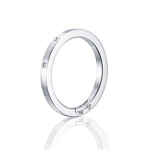 Thin & I Love You On Top Ring White Gold - Efva Attling ringar - Snabb frakt & paketinslagning - Nordicspectra.se