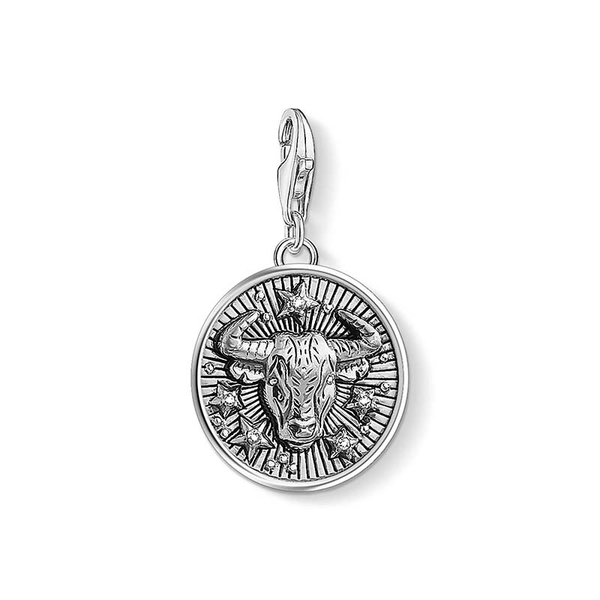 Zodiac Sign Taurus Hopea - Thomas Sabo - Suuri valikoima & ilmainen lahjapaketointi - Nordicspectra.fi