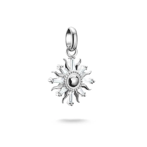 Charm-Anhänger Sonne mit Steinen Connect Silber - Thomas Sabo - Nordic Spectra