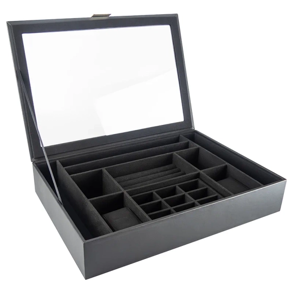 Smyckeskrin Stories Smycken & Klockor Svart - Förvara dina smycken säkert och snyggt - Nordic Spectra
