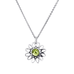 Love Palette Necklace Peridot von Nordic Spectra, Schneller Versand - Nordicspectra.de