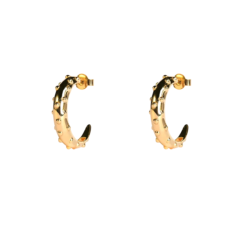 Emma Israelsson - Dot Dew Hoops Gold