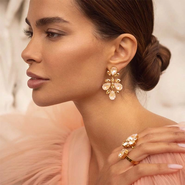 Angelina Ring Gold Ivory Delite Combo - Caroline Svedbom - Snabb frakt & paketinslagning - Nordicspectra.se