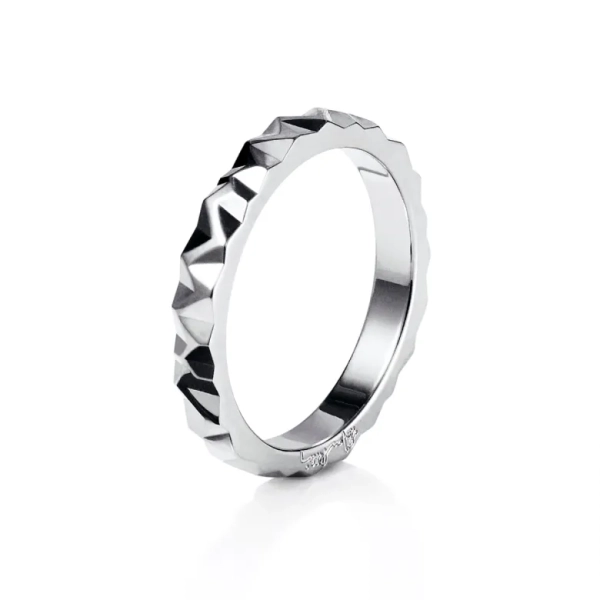 Rocky Mountain Ring White Gold - Efva Attling - Vigsel- & Förlovningsringar - Nordic Spectra