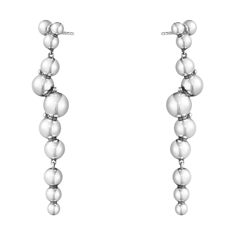 Georg Jensen - Moonlight Grapes Örhängen Lång Druvklase