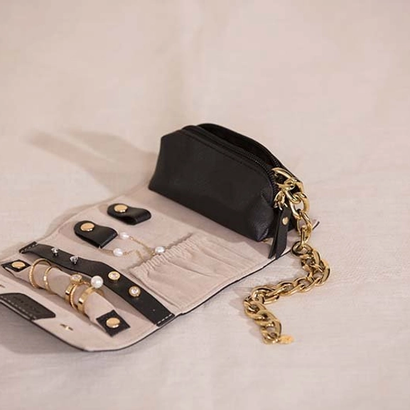 Jewellery Travel Case Black - Edblad - Snabb frakt & paketinslagning - Nordicspectra.se