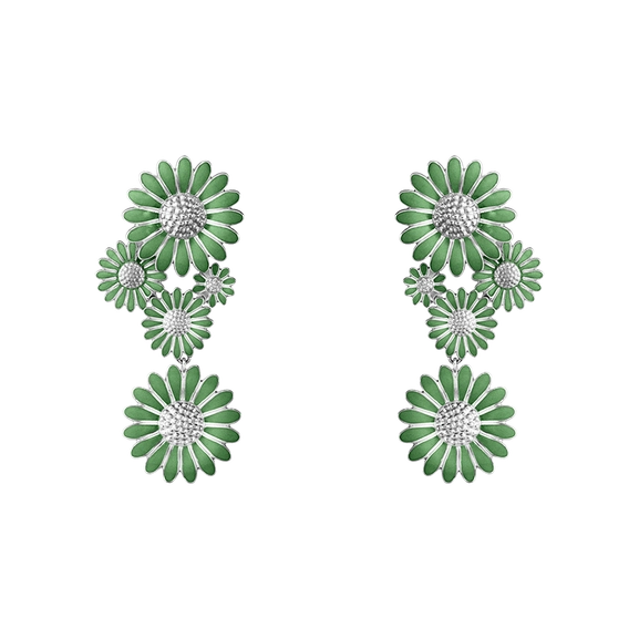 Daisy x Stine Goya Vivid Green Örhängen - Georg Jensen - Skandinaviska designsmycken - Nordic Spectra