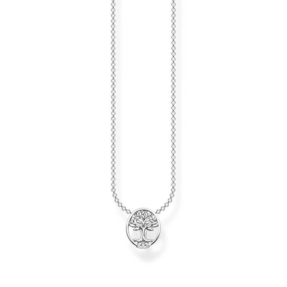 Halsband Tree of Love med Vita Stenar - Thomas Sabo berlock - Snabb frakt & paketinslagning - Nordicspectra.se
