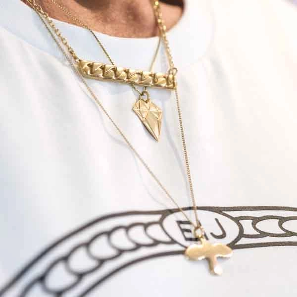 Diamond Necklace Golden  - Emma Israelsson - Snabb frakt & paketinslagning - Nordicspectra.se