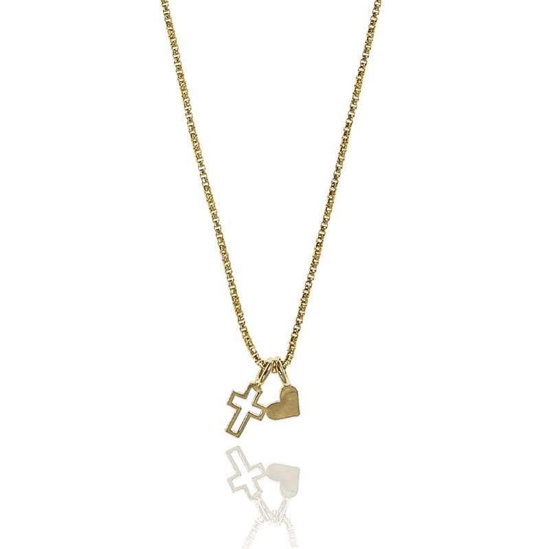 CU Jewellery - Trust Pendant Necklace Gold