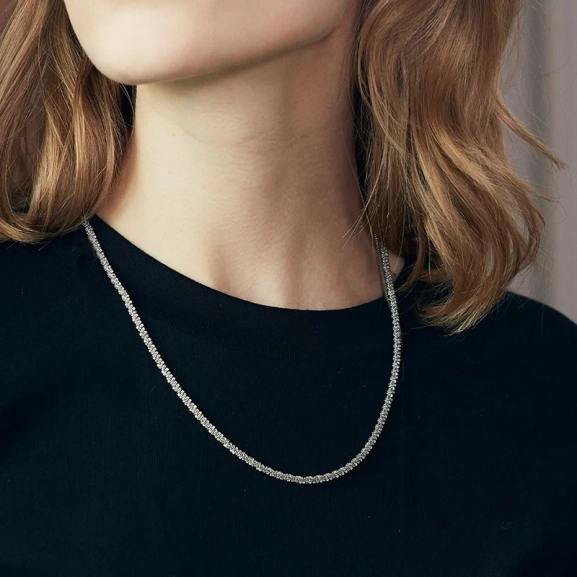 Tinsel Necklace 45 cm Steel - Edblad - Snabb frakt & paketinslagning - Nordic Spectra