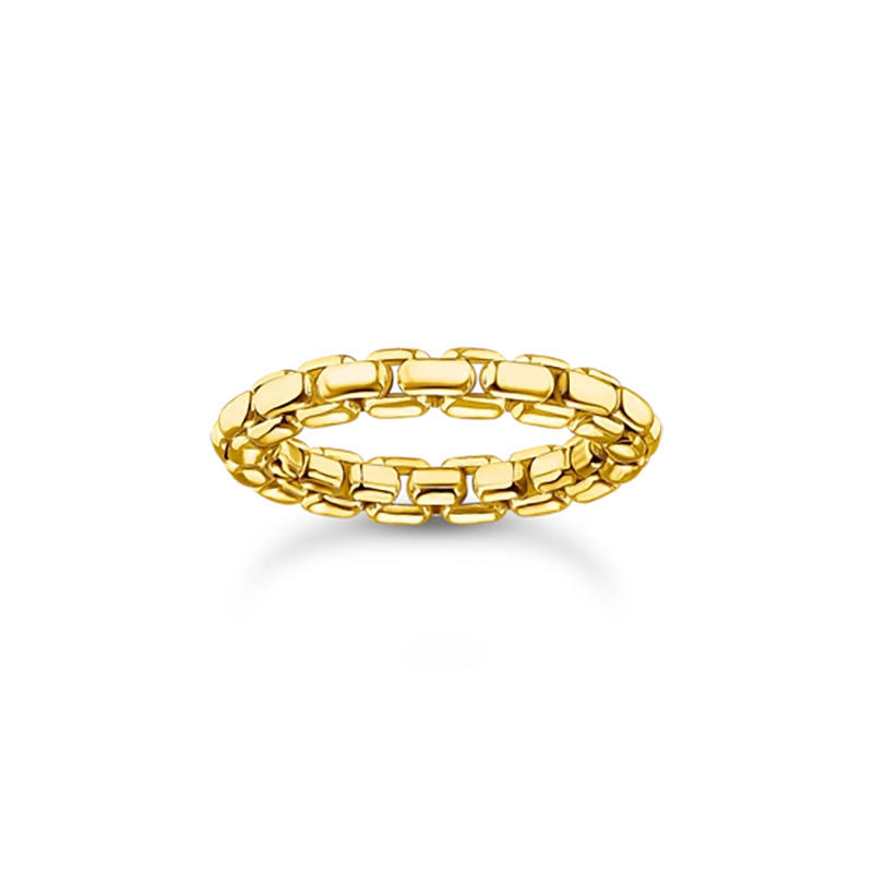 Thomas Sabo - Boxkedja Ring Guld