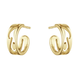 Fusion Ohrringe Gold von Georg Jensen, Schneller Versand - Nordicspectra.de
