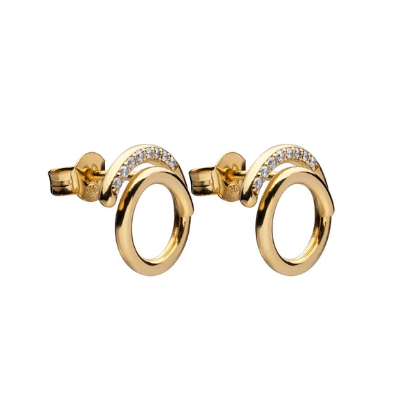 Loop Stone Ear Gold -CU Jewellery - Snabb frakt & paketinslagning - Nordicspectra.se