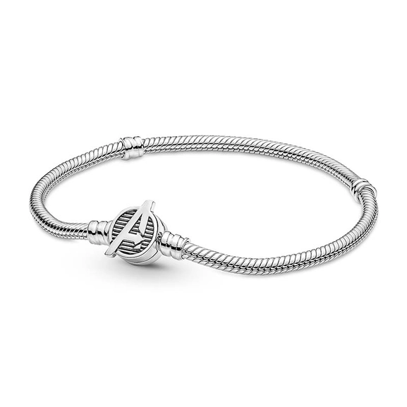 Pandora Moments Marvel The Avengers Logo-Verschluss Schlangen-Gliederarmband von PANDORA, Schneller Versand - Nordicspectra.de