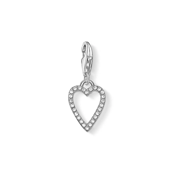 Glittrande Glamouröst Hjärta Berlock - Thomas Sabo berlock - Snabb frakt & paketinslagning - Nordicspectra.se