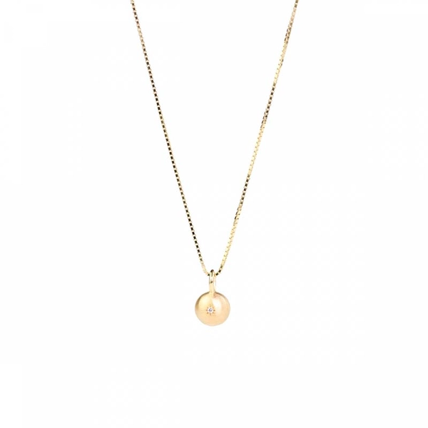 Sparkling Globe Necklace Gold - Emma Israelsson - Suuri valikoima & ilmainen lahjapaketointi - Nordicspectra.fi