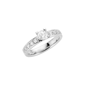 Gnistra White Gold - Wedding & engagement rings - Schalins - Scandinavian design - Nordic Spectra