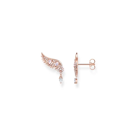 Stiftörhängen Fenixvingar Rosa Stenar Roséguld - Thomas Sabo berlock - Snabb frakt & paketinslagning - Nordicspectra.se