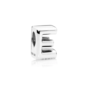 Buchstabe E Alphabet-Charm von PANDORA, Schneller Versand - Nordicspectra.de