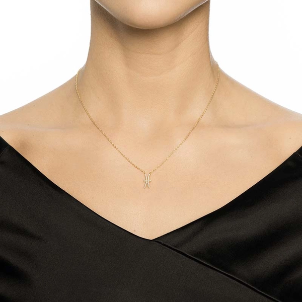 Double Trouble & Stars Necklace Gold - Efva Attling - Suuri valikoima & ilmainen lahjapaketointi - Nordicspectra.fi