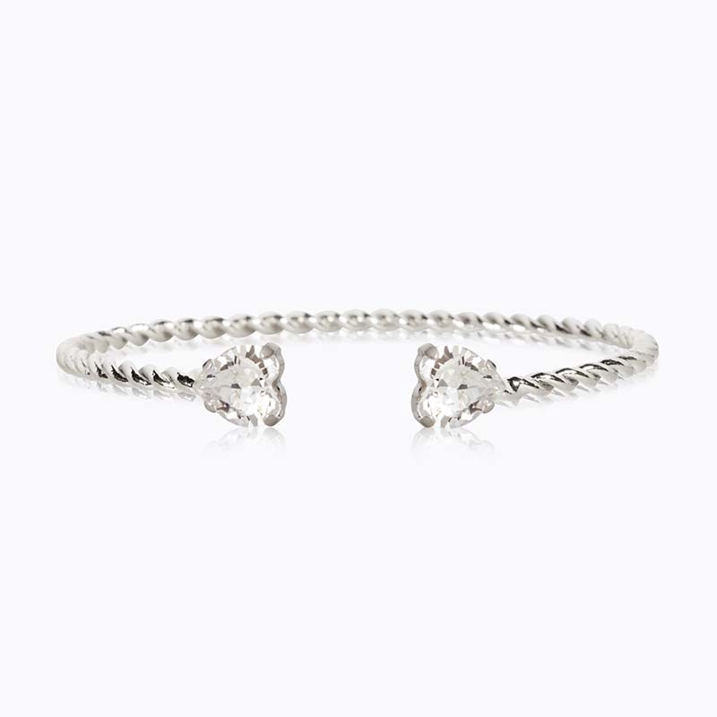 Caroline Svedbom - Valentina Bracelet Rhodium Crystal