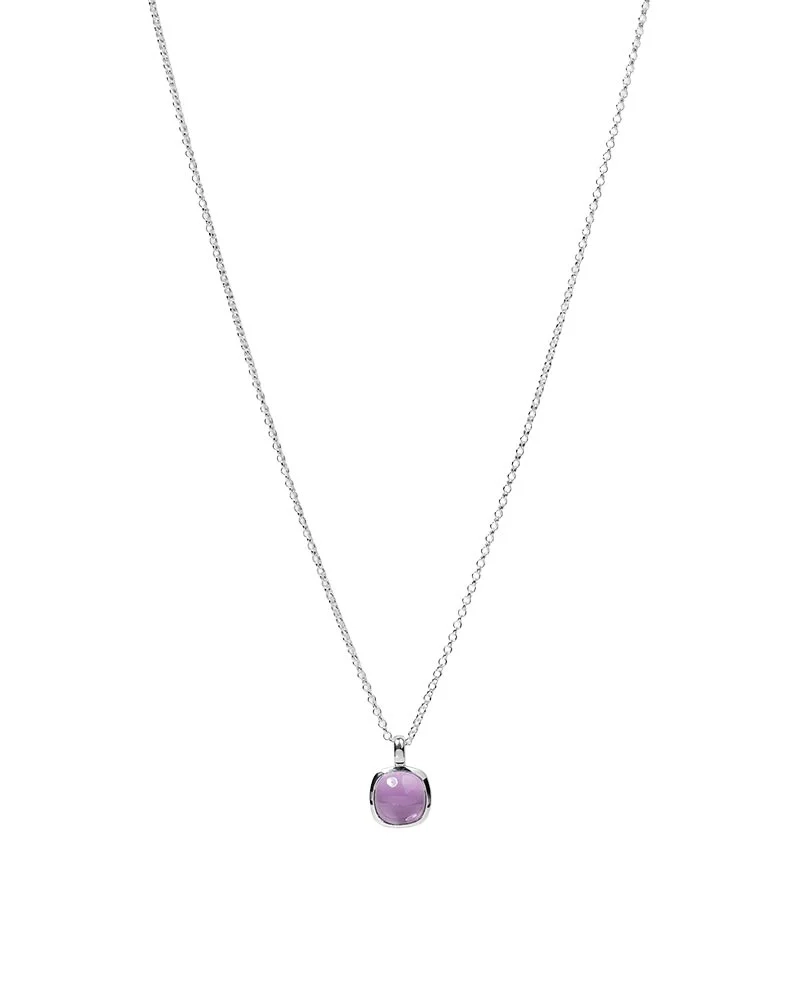 Syster P - Lumera Necklace Silver Amethyst