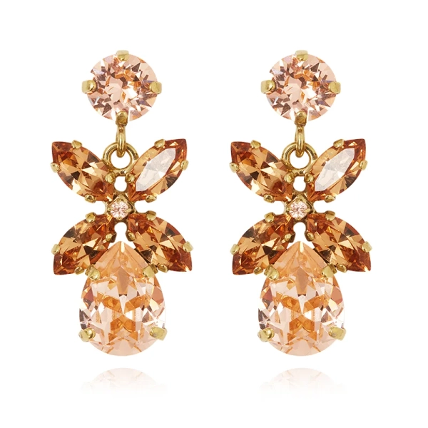 Mini Dione Earrings Gold Topaz Combo - Caroline Svedbom - Snabb frakt & paketinslagning - Nordic Spectra
