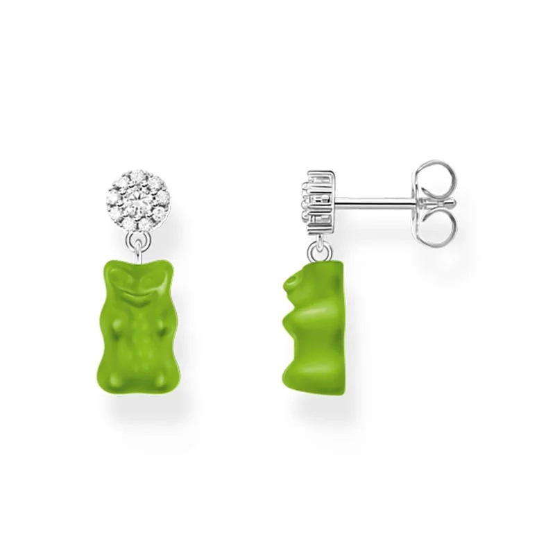 Thomas Sabo - HARIBO Gröna Glittrande Stiftörhängen