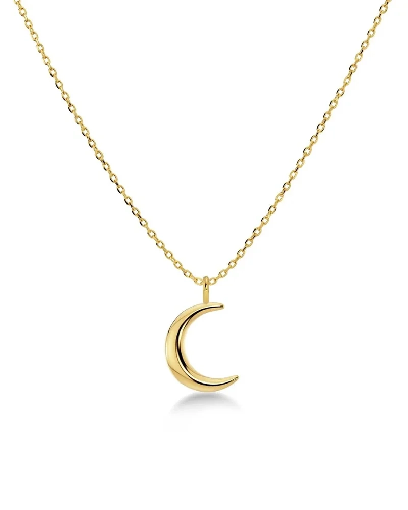 New Moon Necklace Gold - Edblad - Snabb leverans - Gratis paketinslagning