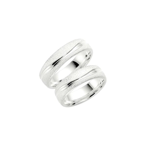 283-6 Silver - Vigsel- & förlovningsringar - Schalins - Fri storleksändring* - Nordic Spectra