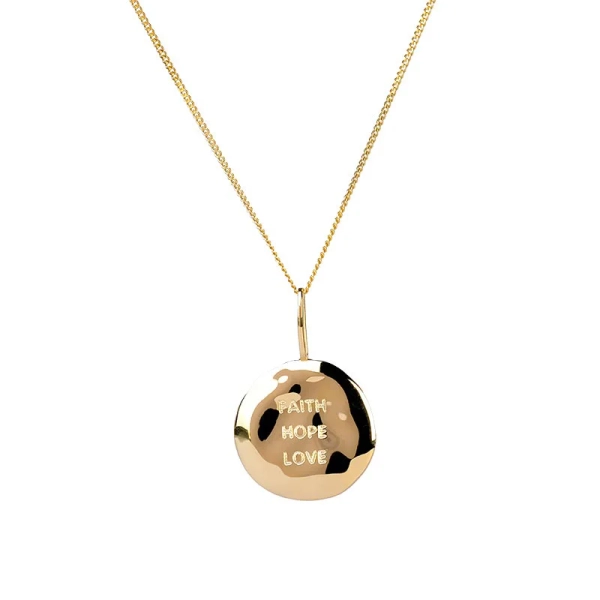 FHL Coin Necklace Organic Gold - Emma Israelsson - Snabb frakt & paketinslagning - Nordic Spectra