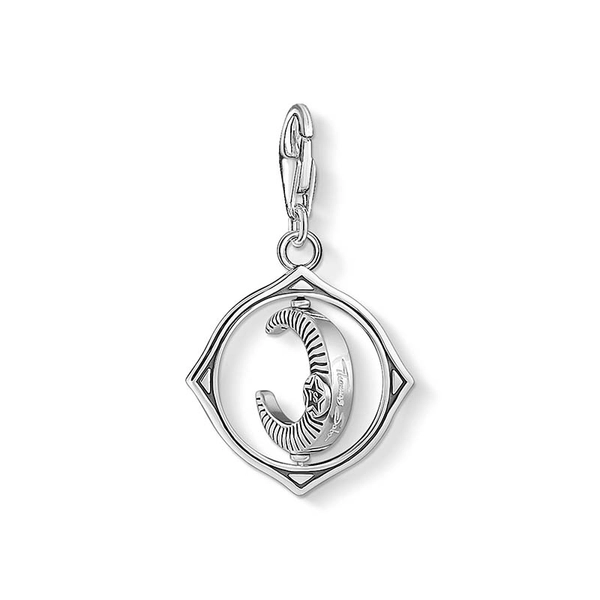 Måne Silver Berlock - Thomas Sabo berlock - Snabb frakt & paketinslagning - Nordicspectra.se