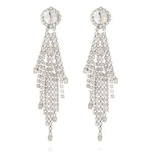 Cinderella Earrings Rhodium Crystal - Caroline Svedbom - Snabb frakt & paketinslagning - Nordic Spectra