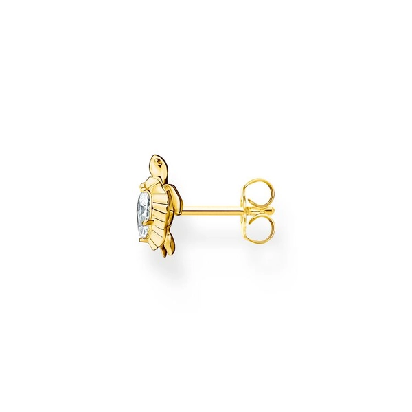 Einzel Ohrstecker Schildkröte Gold von Thomas Sabo, Schneller Versand - Nordicspectra.de
