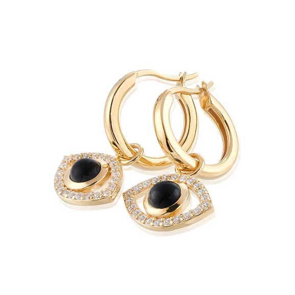 Devine Eye Earrings Gold - Carolina Gynning - Suuri valikoima & ilmainen lahjapaketointi - Nordicspectra.fi