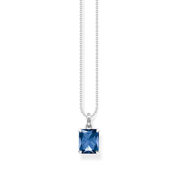 Halsband Med Blå Sten - Thomas Sabo berlock - Snabb frakt & paketinslagning - Nordicspectra.se