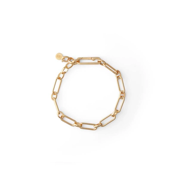 Globe Clip Bracelet Gold -CU Jewellery - Snabb frakt & paketinslagning - Nordicspectra.se
